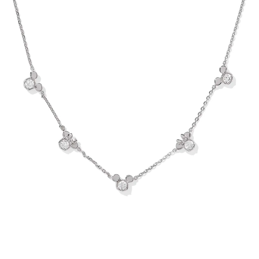Disney | Kendra Scott Silver Mickey Mouse and Minnie Mouse